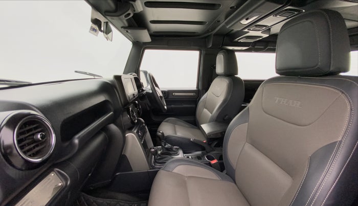 2021 Mahindra Thar LX PETROL HT 4WD AT, Petrol, Automatic, 17,820 km, Right Side Front Door Cabin