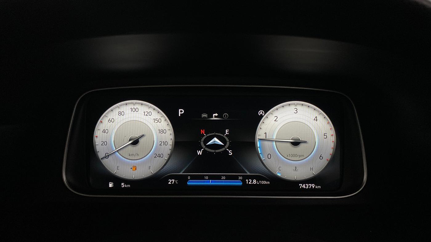 2023 Hyundai ALCAZAR  Signature (O) AE 7Str Diesel AT, Diesel, Automatic, 74,379 km, Odometer Image