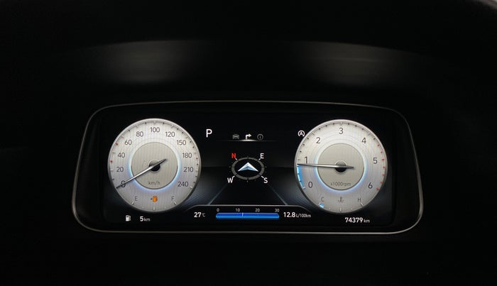 2023 Hyundai ALCAZAR  Signature (O) AE 7Str Diesel AT, Diesel, Automatic, 74,379 km, Odometer Image