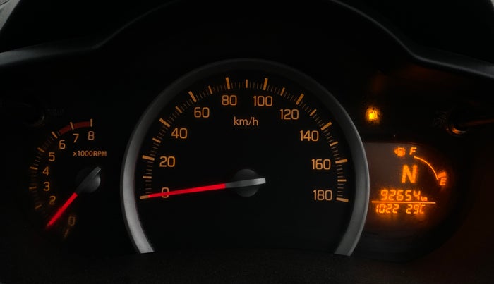 2015 Maruti Celerio VXI AMT, Petrol, Automatic, 92,649 km, Odometer Image