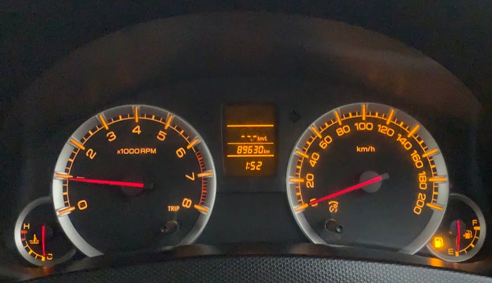 2013 Maruti Swift Dzire VXI, CNG, Manual, 89,681 km, Odometer Image
