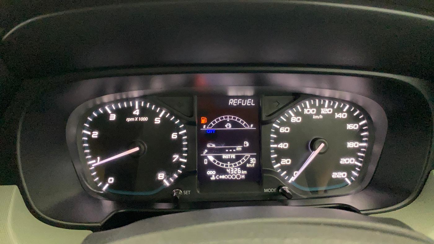 2023 Tata PUNCH ADVENTURE MT, Petrol, Manual, 4,310 km, Odometer Image