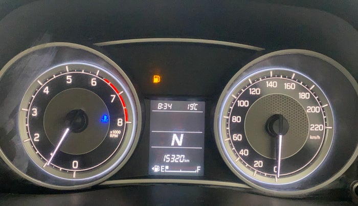 2017 Maruti Dzire ZXI AMT, Petrol, Automatic, 15,320 km, Odometer Image