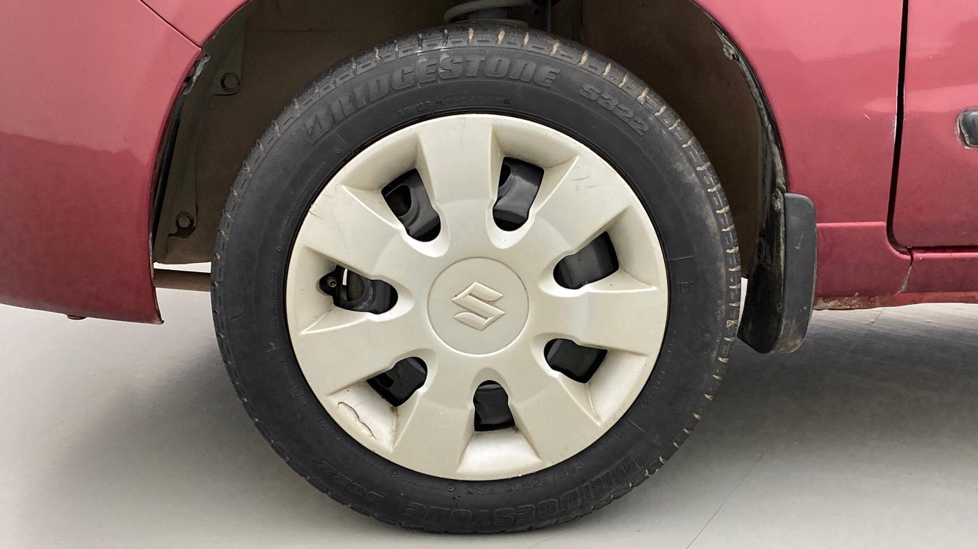 2012 Maruti Alto K10 VXI P, Petrol, Manual, 52,535 km, Left Front Wheel