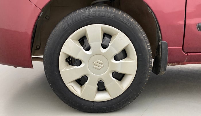 2012 Maruti Alto K10 VXI P, Petrol, Manual, 52,535 km, Left Front Wheel