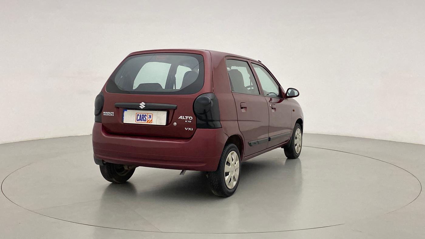 2012 Maruti Alto K10 VXI P, Petrol, Manual, 52,535 km, Right Back Diagonal