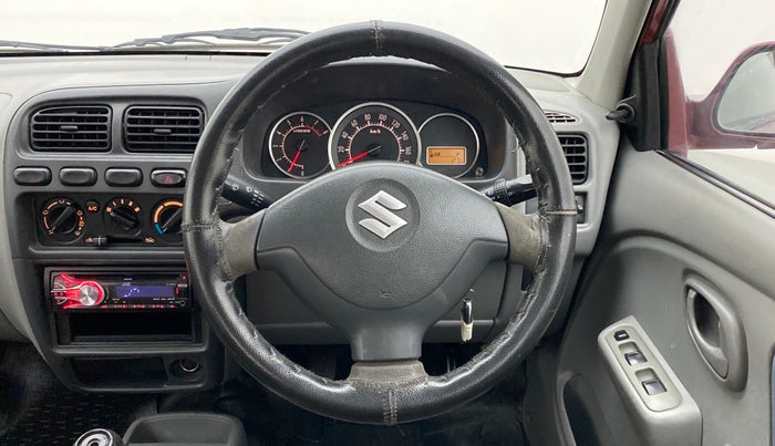 2012 Maruti Alto K10 VXI P, Petrol, Manual, 52,535 km, Steering Wheel Close Up