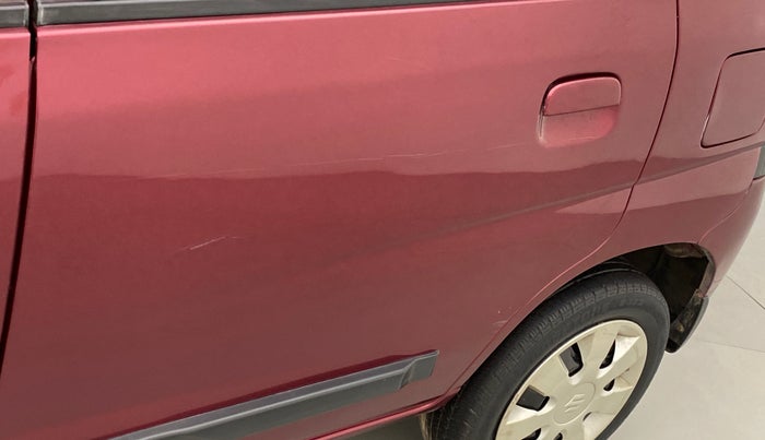 2012 Maruti Alto K10 VXI P, Petrol, Manual, 52,535 km, Rear left door - Minor scratches