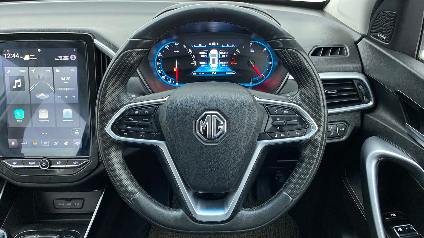 2020 MG HECTOR SHARP DCT PETROL, Petrol, Automatic, 23,303 km, Steering Wheel Close Up