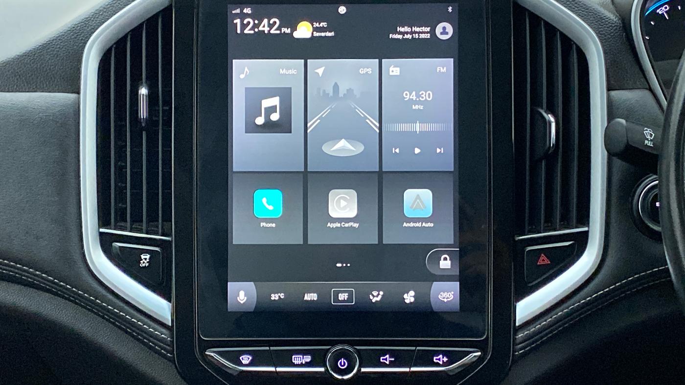 2020 MG HECTOR SHARP DCT PETROL, Petrol, Automatic, 23,303 km, Infotainment System