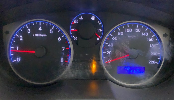 2013 Hyundai i20 SPORTZ 1.2, Petrol, Manual, 74,425 km, Odometer Image