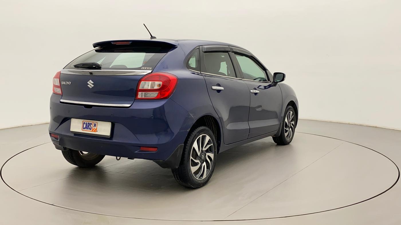 2019 Maruti Baleno ALPHA CVT PETROL 1.2, Petrol, Automatic, 48,103 km, Right Back Diagonal