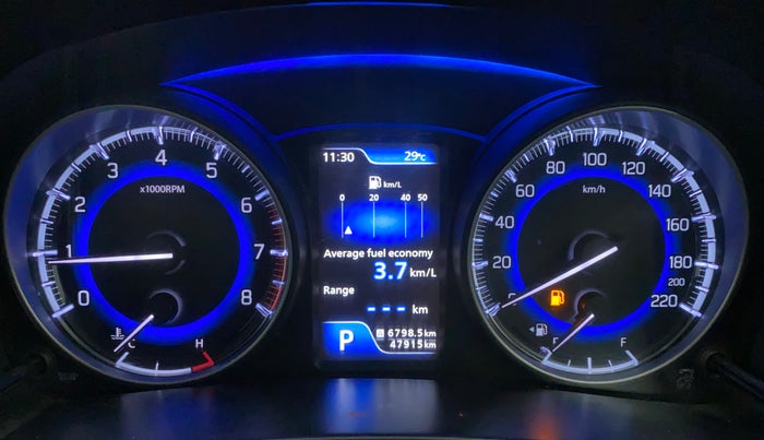 2019 Maruti Baleno ALPHA CVT PETROL 1.2, Petrol, Automatic, 48,103 km, Odometer Image