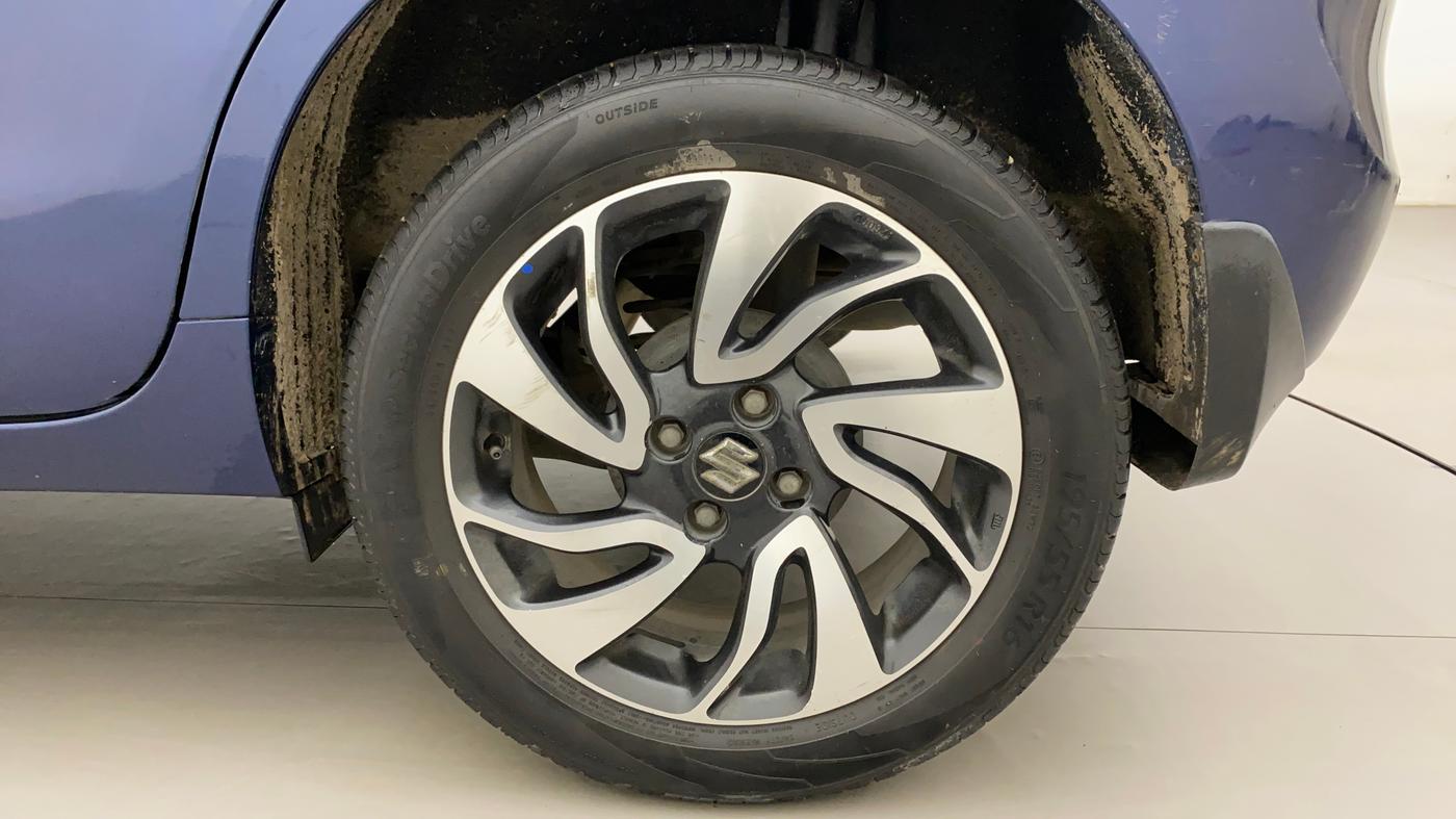2019 Maruti Baleno ALPHA CVT PETROL 1.2, Petrol, Automatic, 48,103 km, Left Rear Wheel