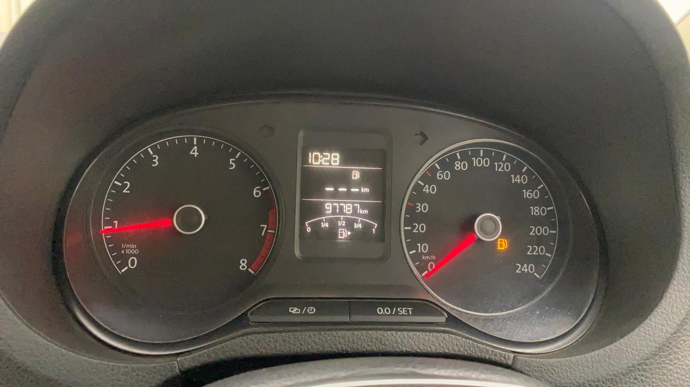 2017 Volkswagen Ameo HIGHLINE1.2L, Petrol, Manual, 97,770 km, Odometer Image