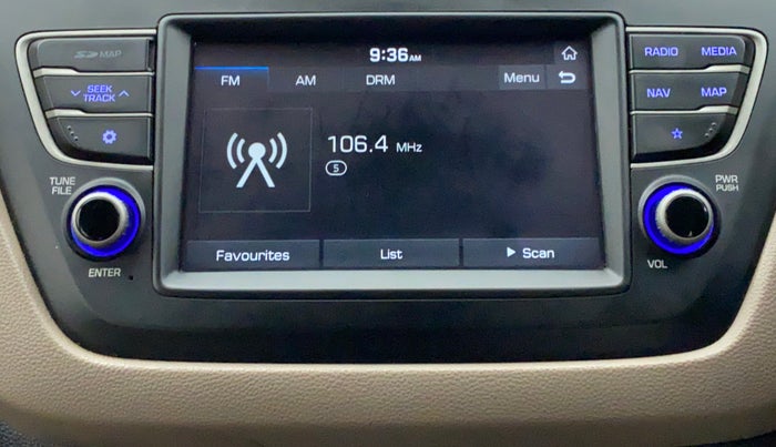 2019 Hyundai Elite i20 ASTA 1.2 (O), Petrol, Manual, 38,136 km, Infotainment System