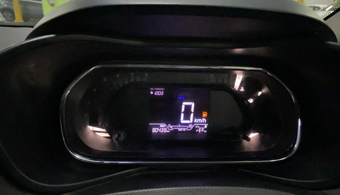 2021 Tata NEXON XM PETROL, Petrol, Manual, 80,425 km, Odometer Image