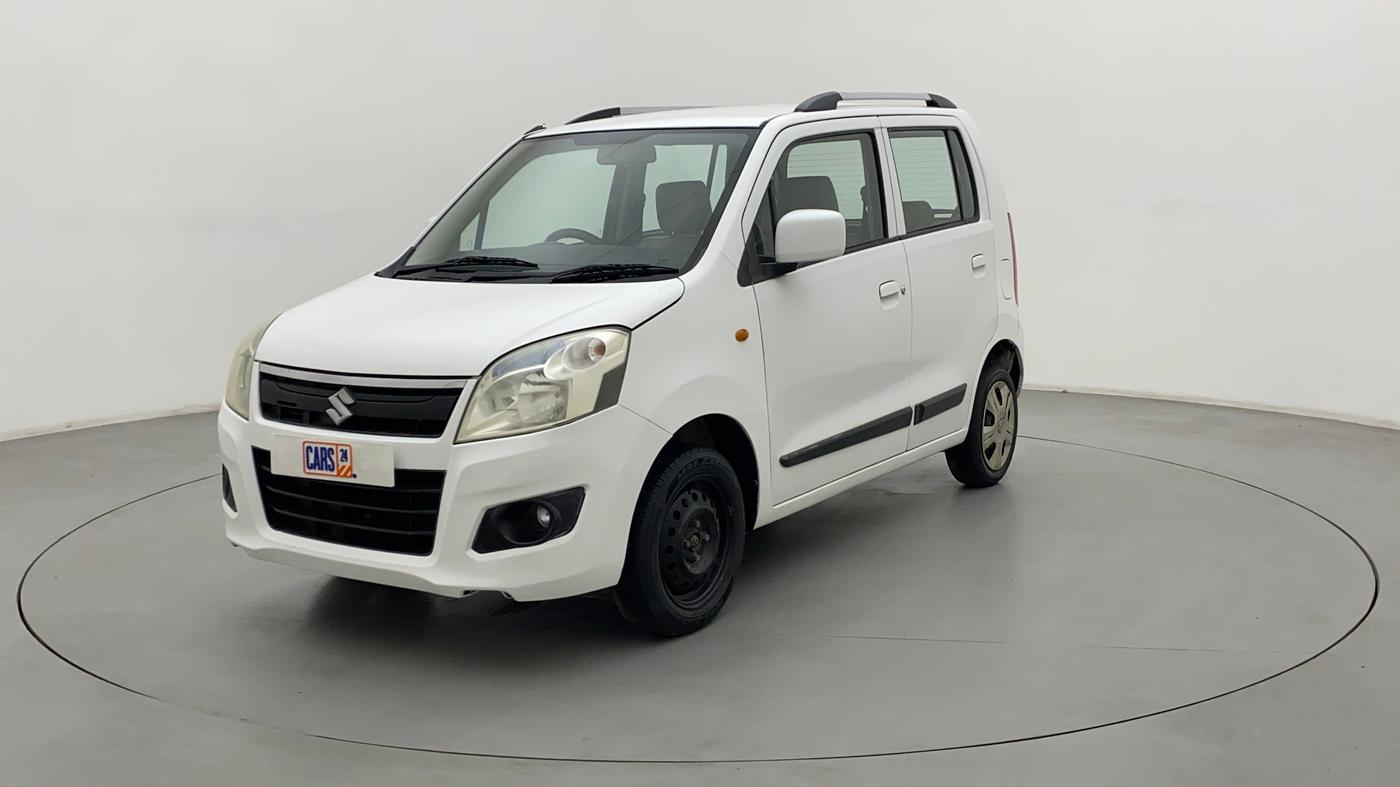 2014 Maruti Wagon R 1.0 VXI, Petrol, Manual, 40,855 km, Left Front Diagonal