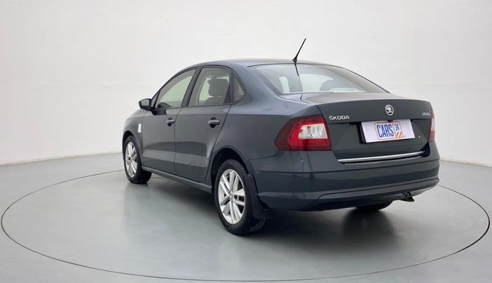 2017 Skoda Rapid Style 1.5 TDI AT, Diesel, Automatic, 75,707 km, Left Back Diagonal