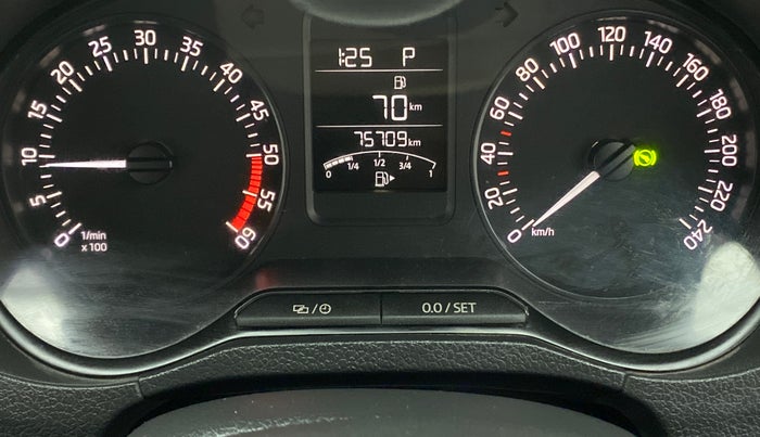 2017 Skoda Rapid Style 1.5 TDI AT, Diesel, Automatic, 75,707 km, Odometer Image