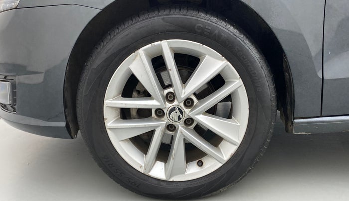 2017 Skoda Rapid Style 1.5 TDI AT, Diesel, Automatic, 75,707 km, Left Front Wheel