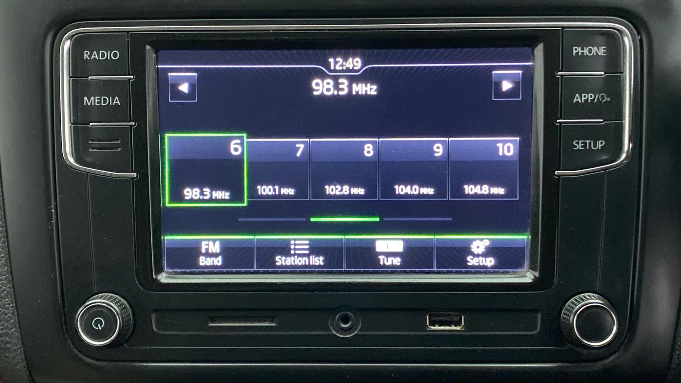 2017 Skoda Rapid Style 1.5 TDI AT, Diesel, Automatic, 75,707 km, Infotainment System