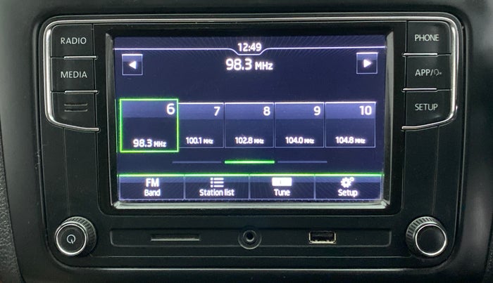 2017 Skoda Rapid Style 1.5 TDI AT, Diesel, Automatic, 75,707 km, Infotainment System