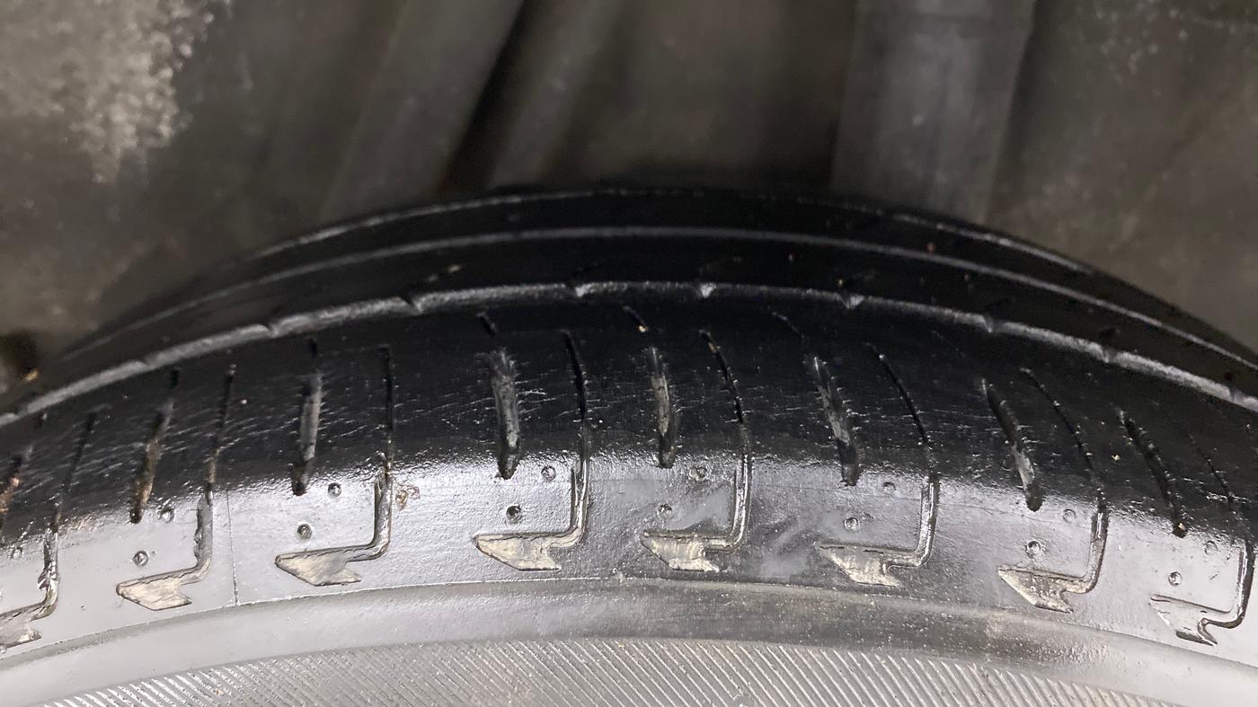 2017 Honda City 1.5L I-VTEC VX CVT, Petrol, Automatic, 53,631 km, Left Rear Tyre Tread