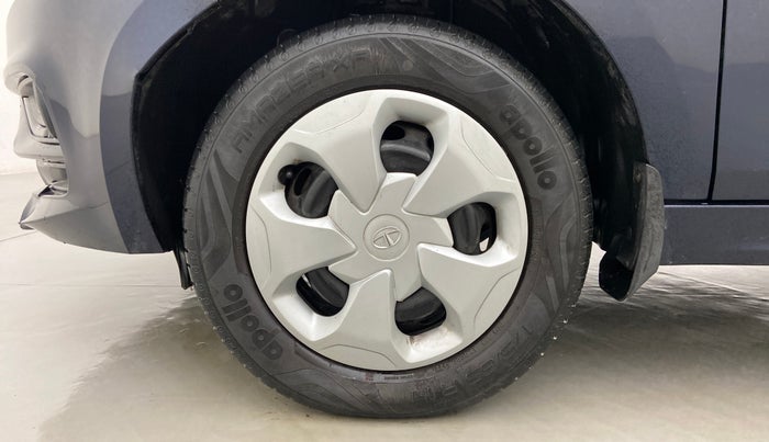 2021 Tata TIGOR XMA PETROL, Petrol, Automatic, 9,759 km, Left Front Wheel
