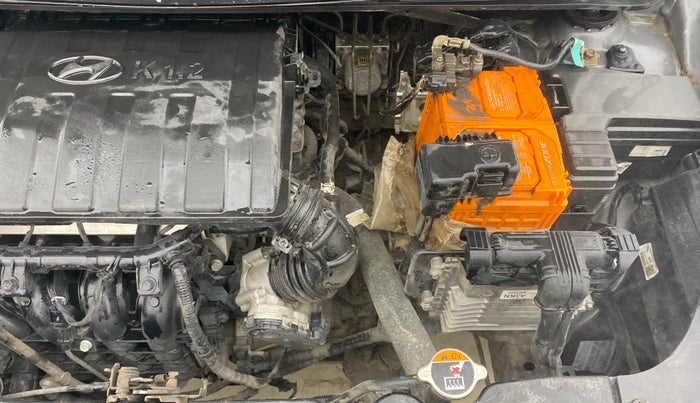 2021 Hyundai GRAND I10 NIOS ASTA AMT 1.2 KAPPA VTVT, Petrol, Automatic, 79,402 km, Engine View - Left