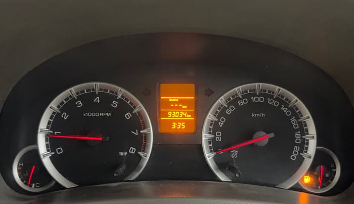2017 Maruti Ertiga VXI, Petrol, Manual, 93,018 km, Odometer Image