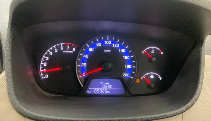 2014 Hyundai Xcent S (O) 1.2, Petrol, Manual, 89,348 km, Odometer Image