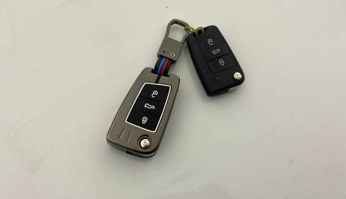 2021 Skoda KUSHAQ STYLE 1.0L TSI MT, Petrol, Manual, 18,094 km, Key Close Up