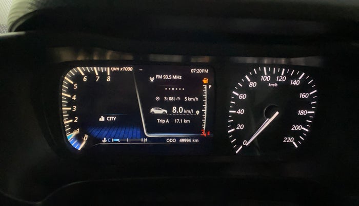 2022 Tata ALTROZ XZ PLUS PETROL DARK EDITION, Petrol, Manual, 49,986 km, Odometer Image