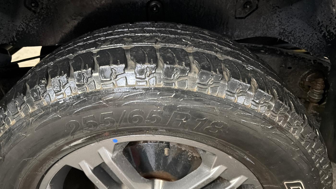2021 Mahindra Thar LX HT PETROL 4WD MT, Petrol, Manual, 18,974 km, Right Rear Tyre Tread