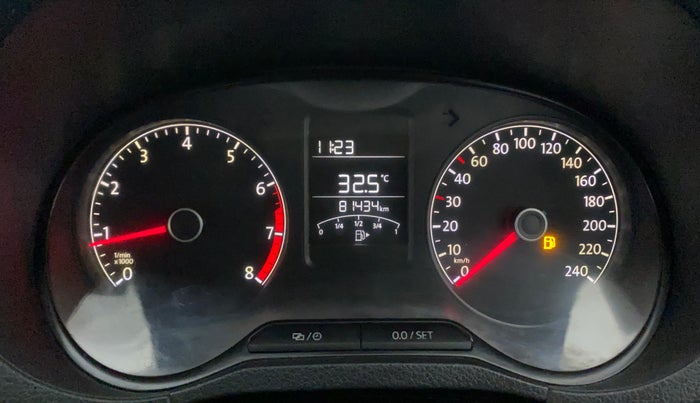 2016 Volkswagen Polo TRENDLINE 1.2L PETROL, Petrol, Manual, 81,525 km, Odometer Image