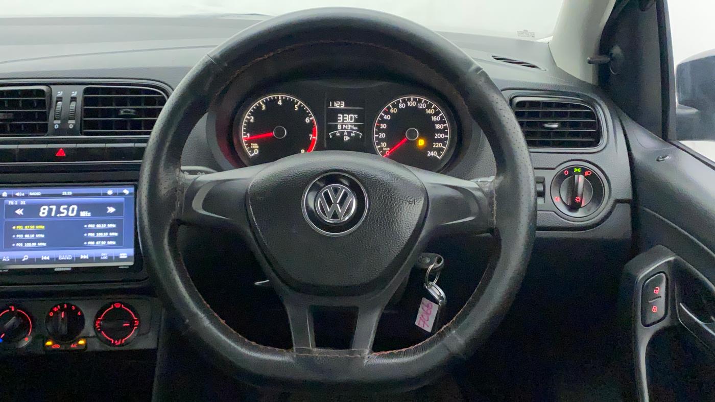 2016 Volkswagen Polo TRENDLINE 1.2L PETROL, Petrol, Manual, 81,525 km, Steering Wheel Close Up