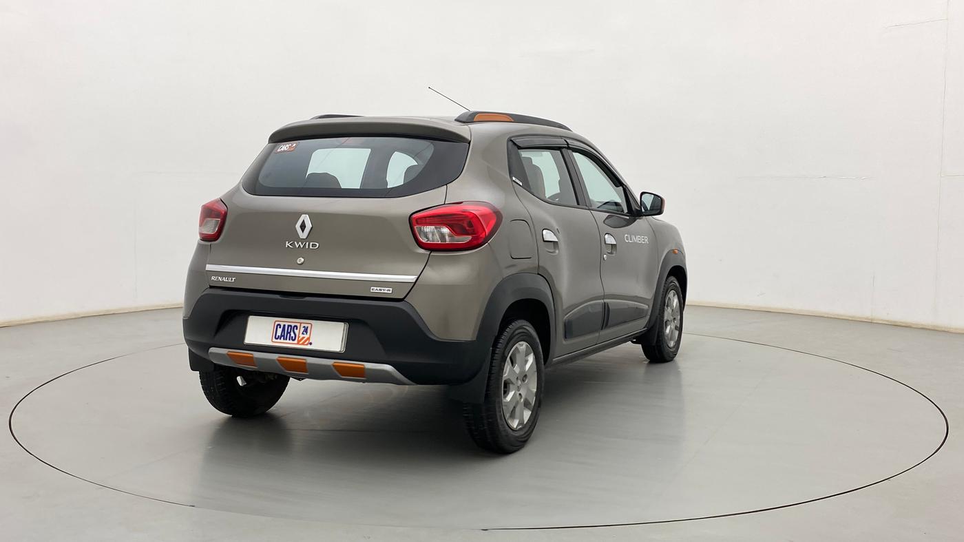 2019 Renault Kwid CLIMBER 1.0 AMT, Petrol, Automatic, 39,719 km, Right Back Diagonal