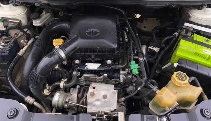 2019 Tata NEXON XZA PLUS PETROL DUAL TONE, Petrol, Automatic, 1,08,618 km, Engine View