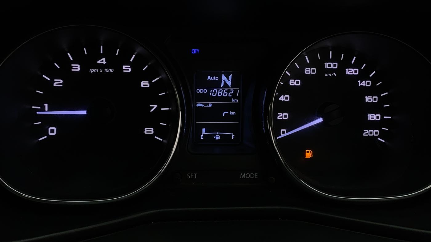 2019 Tata NEXON XZA PLUS PETROL DUAL TONE, Petrol, Automatic, 1,08,546 km, Odometer Image