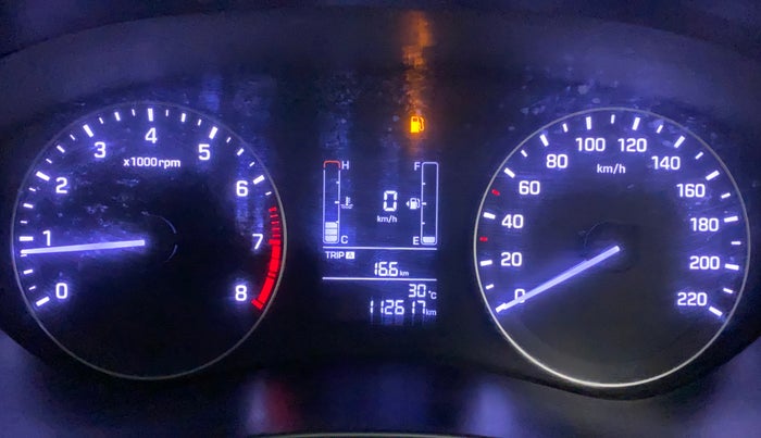 2016 Hyundai Elite i20 SPORTZ 1.2, Petrol, Manual, 1,12,617 km, Odometer Image