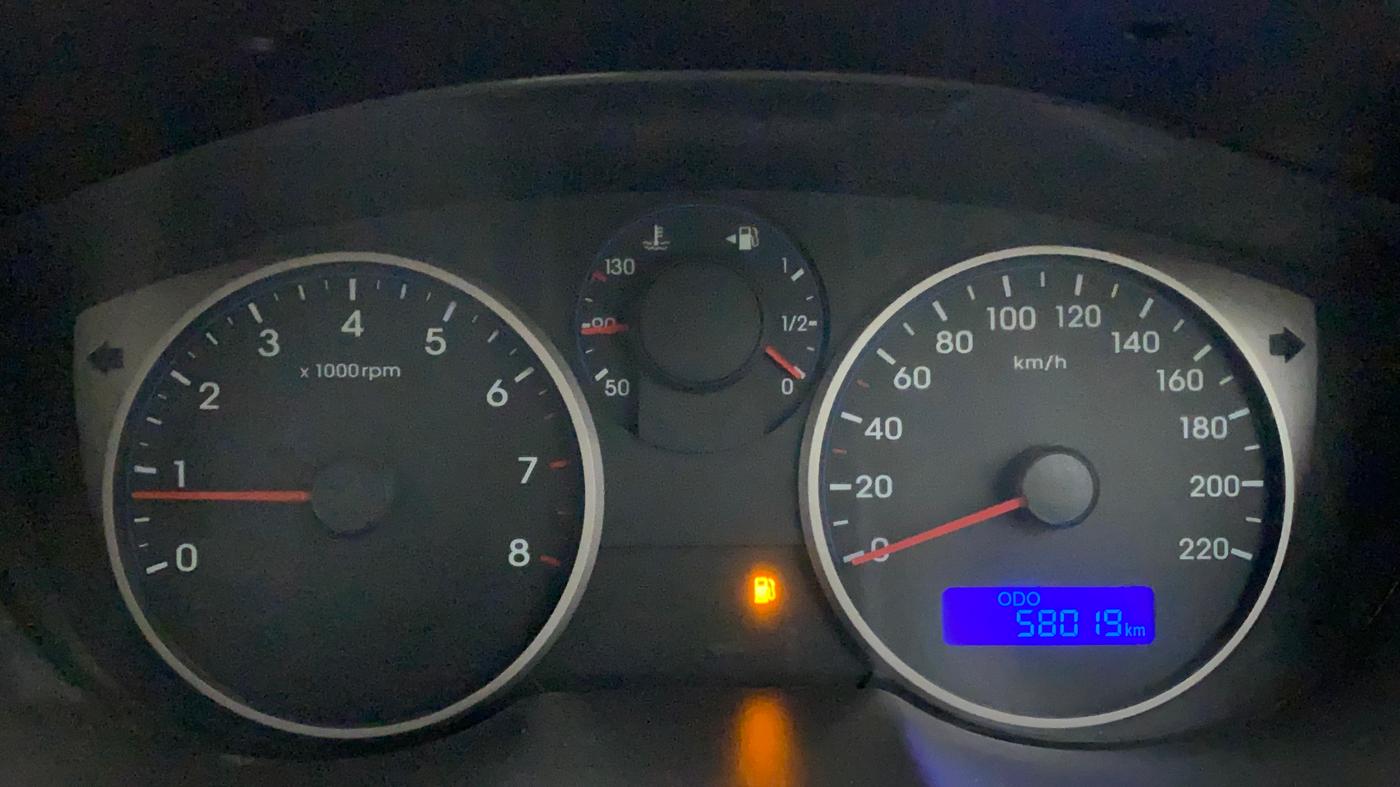 2014 Hyundai i20 MAGNA 1.2, Petrol, Manual, 58,110 km, Odometer Image