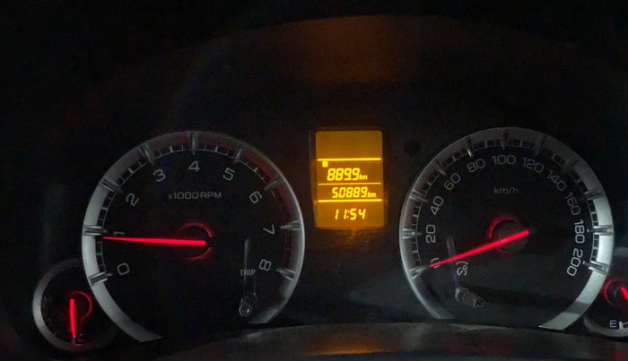 2017 Maruti Swift VXI, Petrol, Manual, 50,881 km, Odometer Image