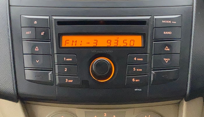2012 Maruti Swift Dzire VXI, Petrol, Manual, 94,589 km, Infotainment System