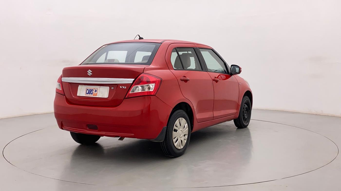 2012 Maruti Swift Dzire VXI, Petrol, Manual, 94,589 km, Right Back Diagonal