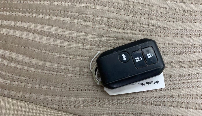 2018 Maruti Dzire ZXI PLUS AMT, Petrol, Automatic, 57,948 km, Key Close Up