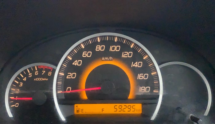 2014 Maruti Wagon R 1.0 VXI, Petrol, Manual, 59,374 km, Odometer Image