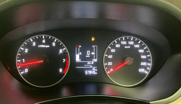 2018 Hyundai Elite i20 SPORTZ 1.2, Petrol, Manual, 57,894 km, Odometer Image