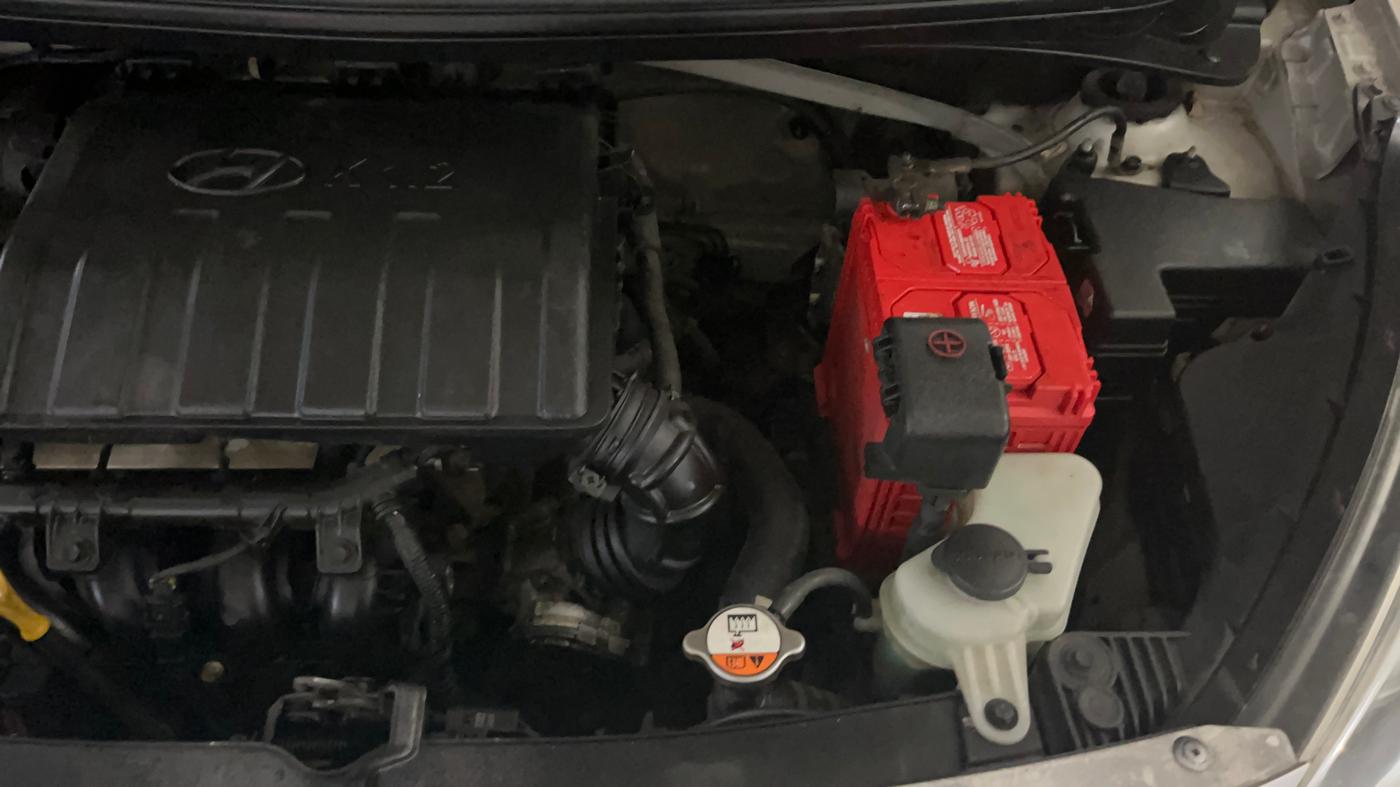 2014 Hyundai Xcent S 1.2, Petrol, Manual, 65,996 km, Engine View - Left