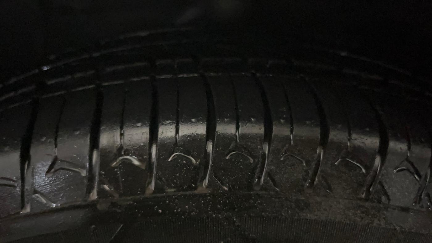 2014 Hyundai Xcent S 1.2, Petrol, Manual, 65,996 km, Left Front Tyre Tread